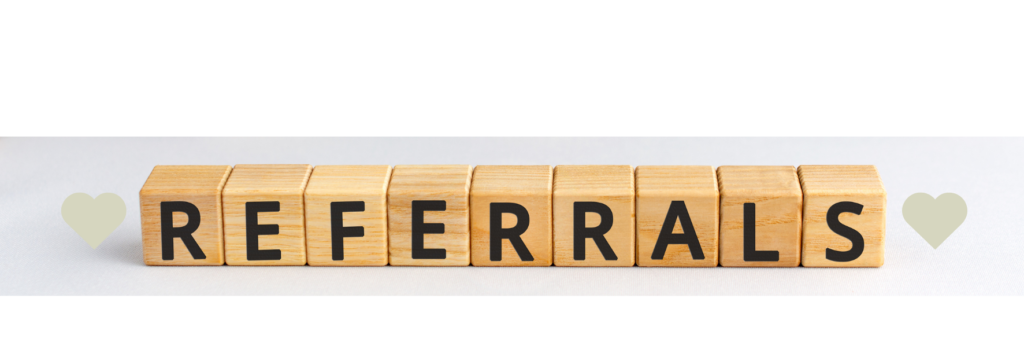 Referrals page